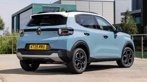 New Citroen C3 rear/side view