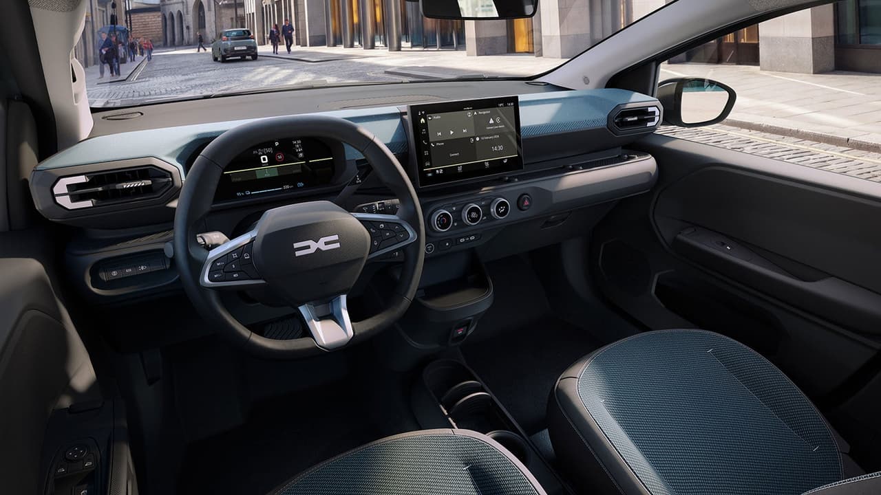 New 2026 Dacia Spring interior
