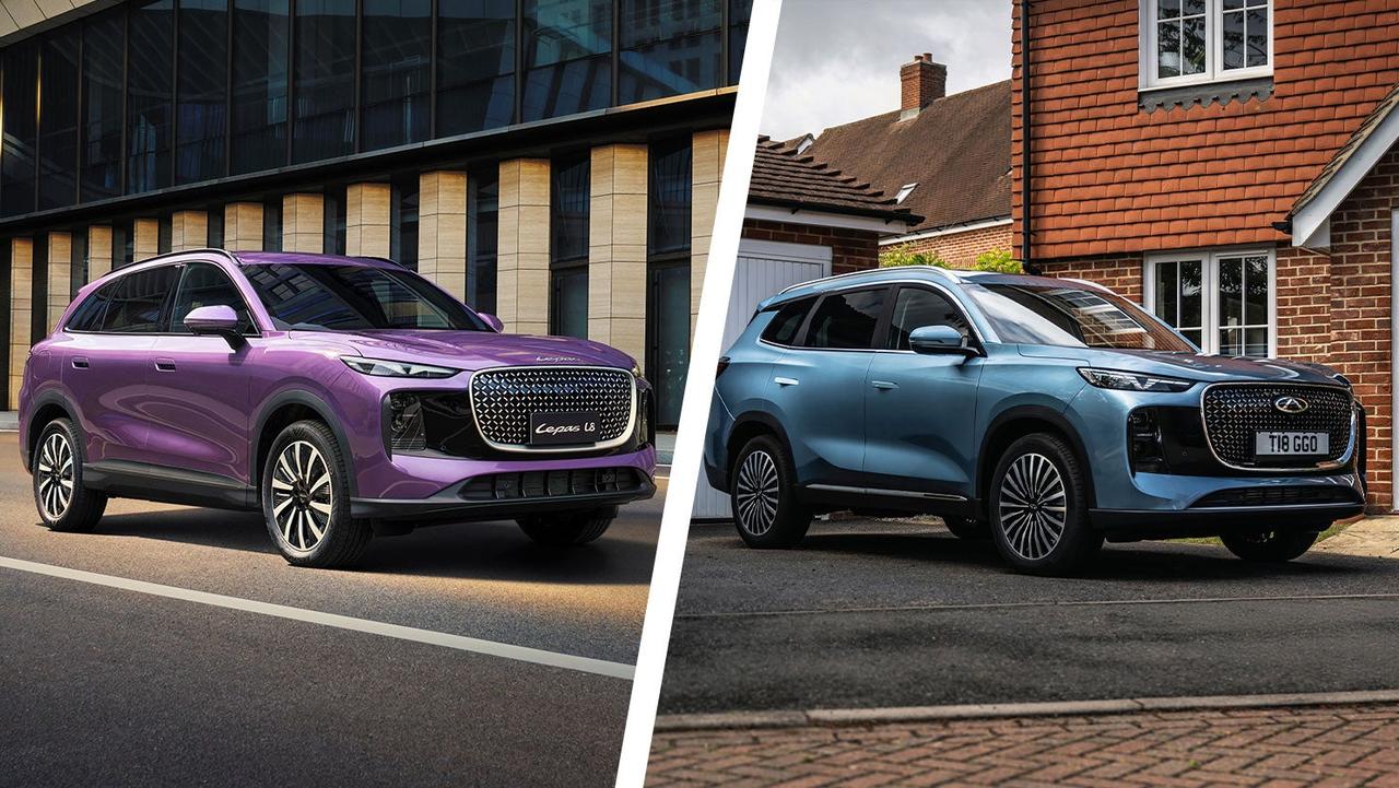 Lepas L8 vs Chery Tiggo 8 front end