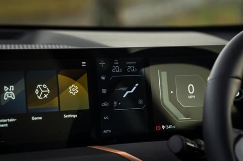 Kia ev5 climate control screen