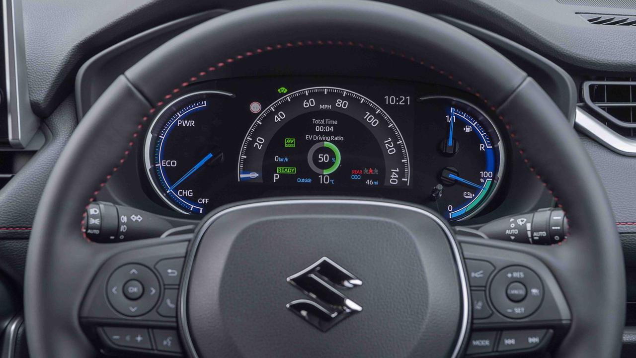 Suzuki Across digital dials