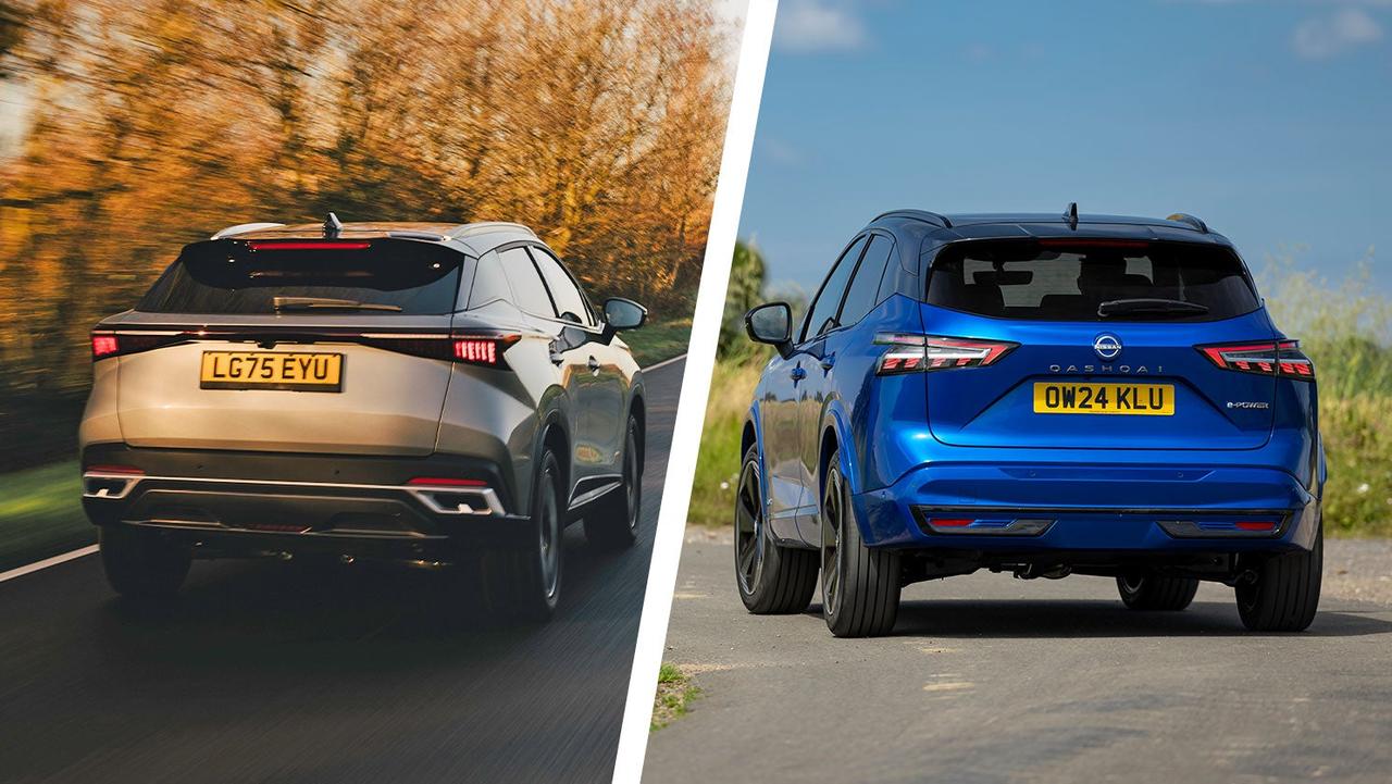 Omoda 5 vs Nissan Qashqai rear