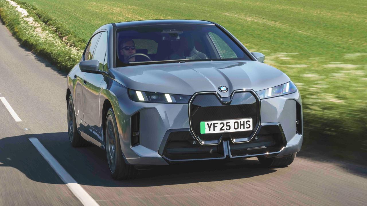 2025 BMW iX driving