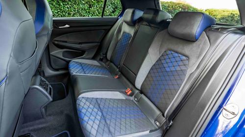 VW Golf R rear seats