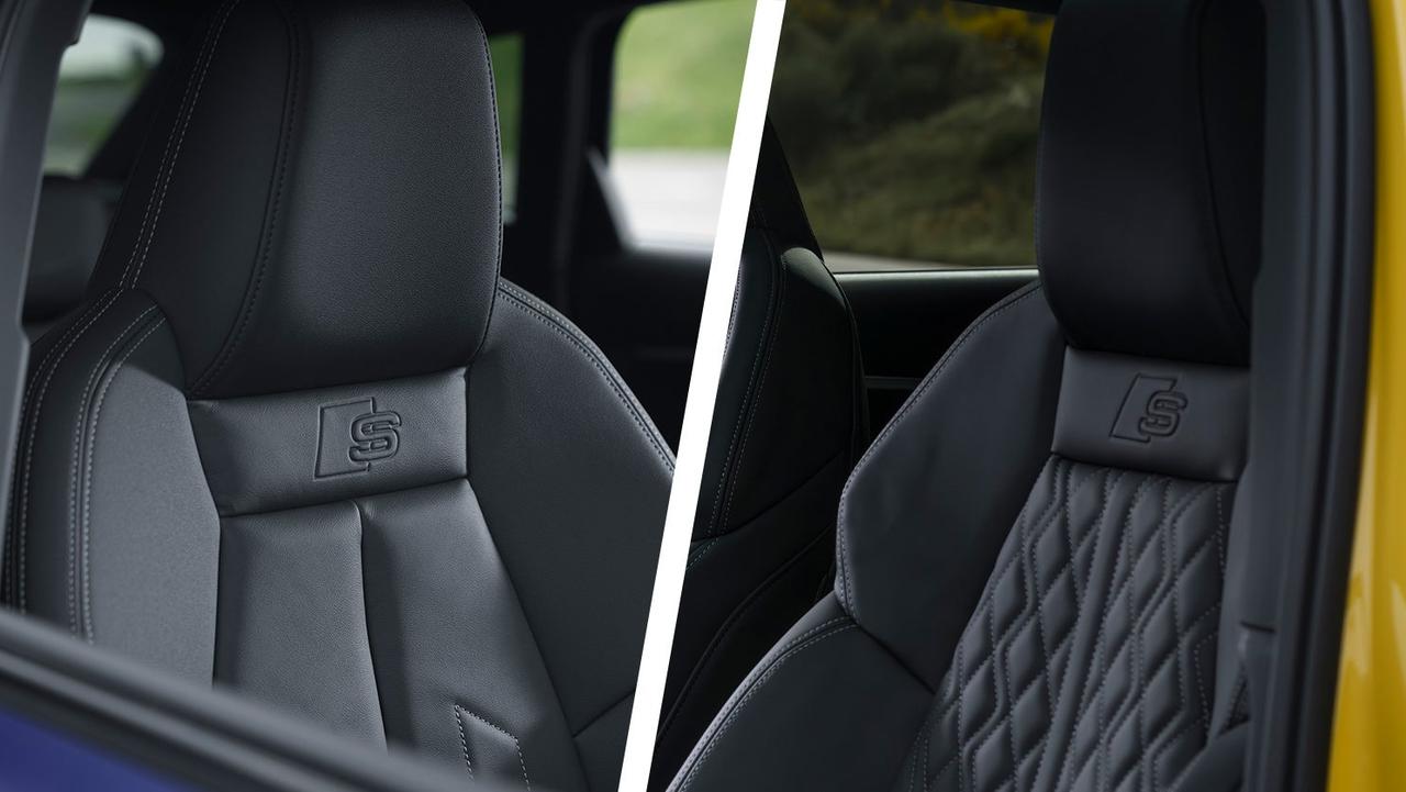 Audi A3 vs S3 – seat detail