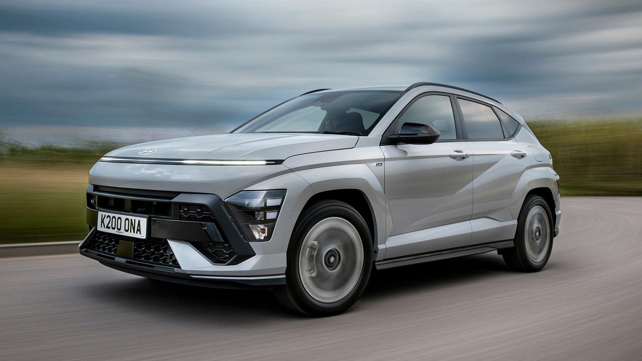 Hyundai Kona in silver