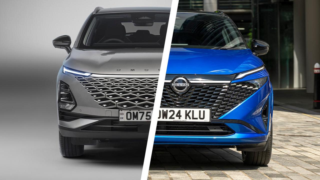 Omoda 5 vs Nissan Qashqai front