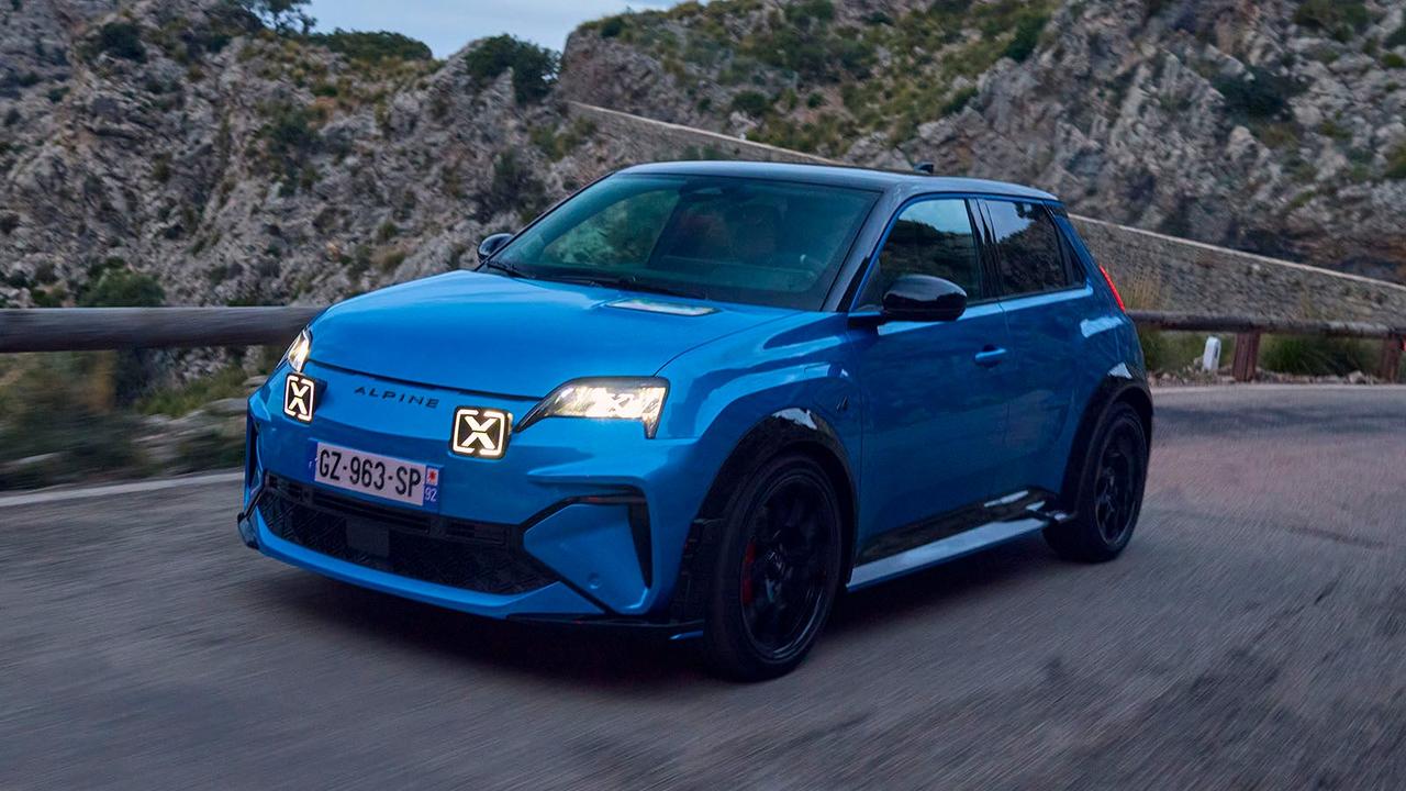 Alpine A290 in blue