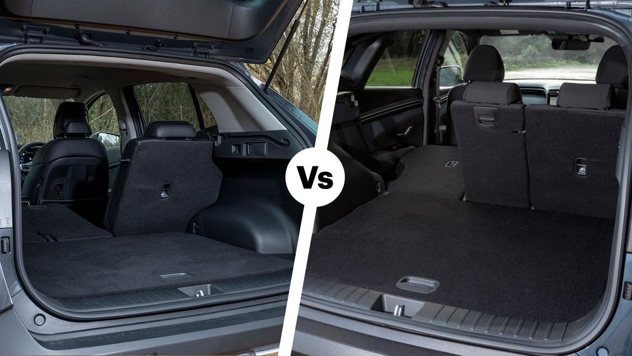 Kia Sportage vs Hyundai Tucson boot