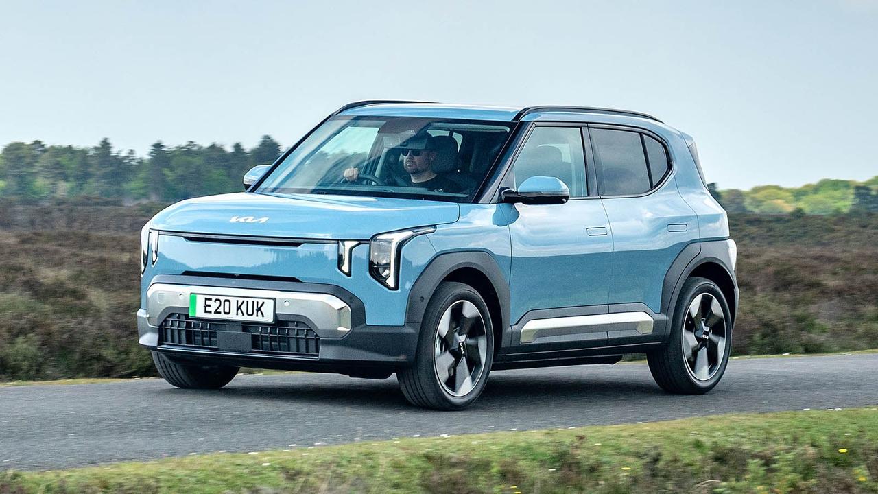 Kia EV2 in blue
