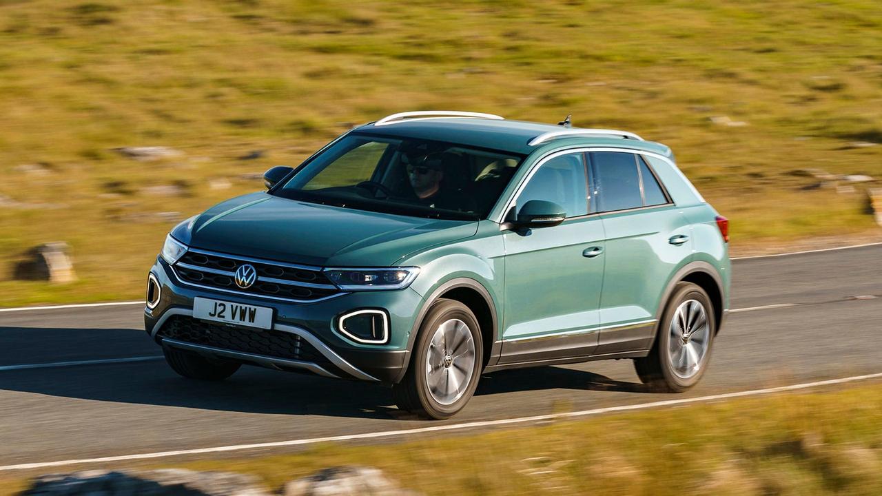 Volkswagen T-Roc in green