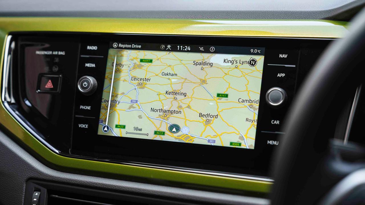 Volkswagen Taigo touchscreen