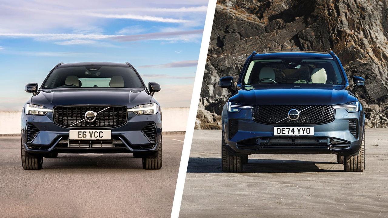 Volvo XC60 vs XC90 – front