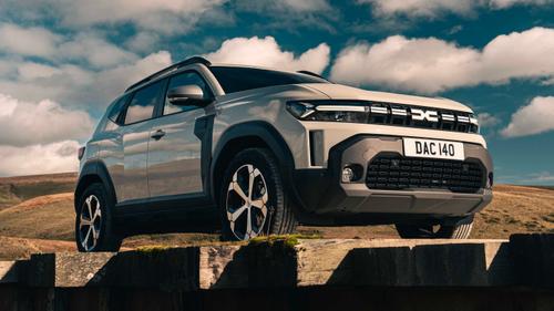 Dacia Duster front static, low view