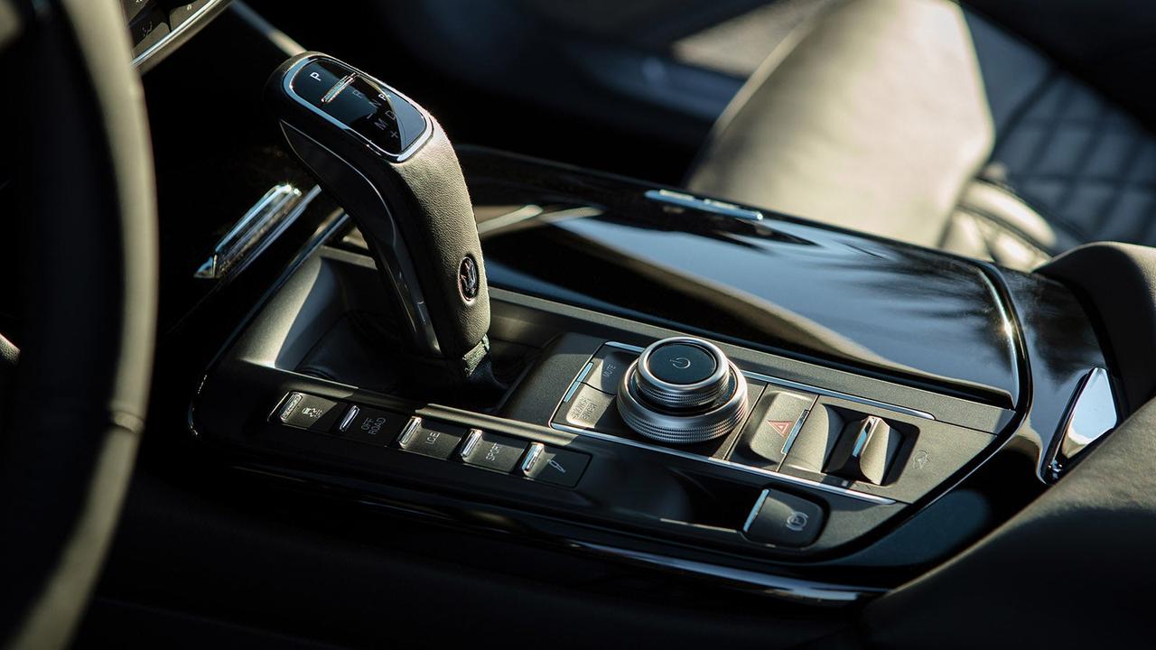 Maserati Levante GT Hybrid review centre console detail