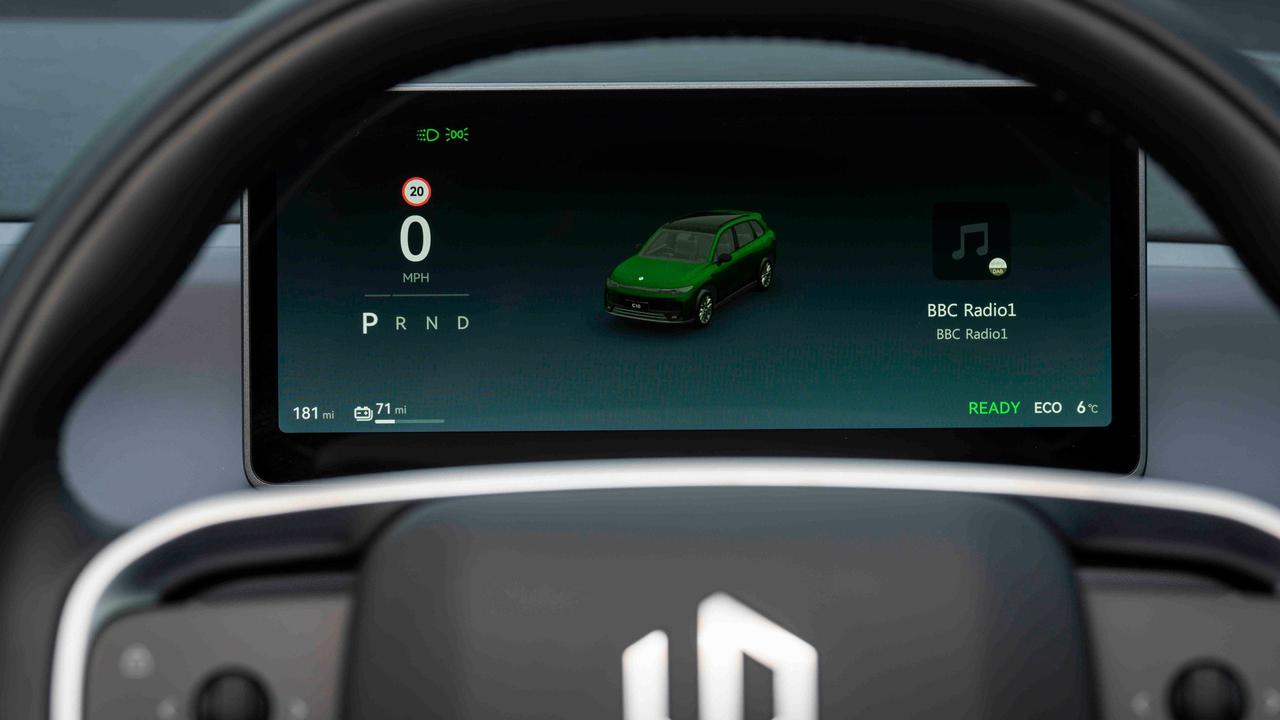 Leapmotor C10 driver's display