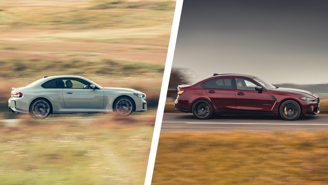 BMW M2 vs M3 – side