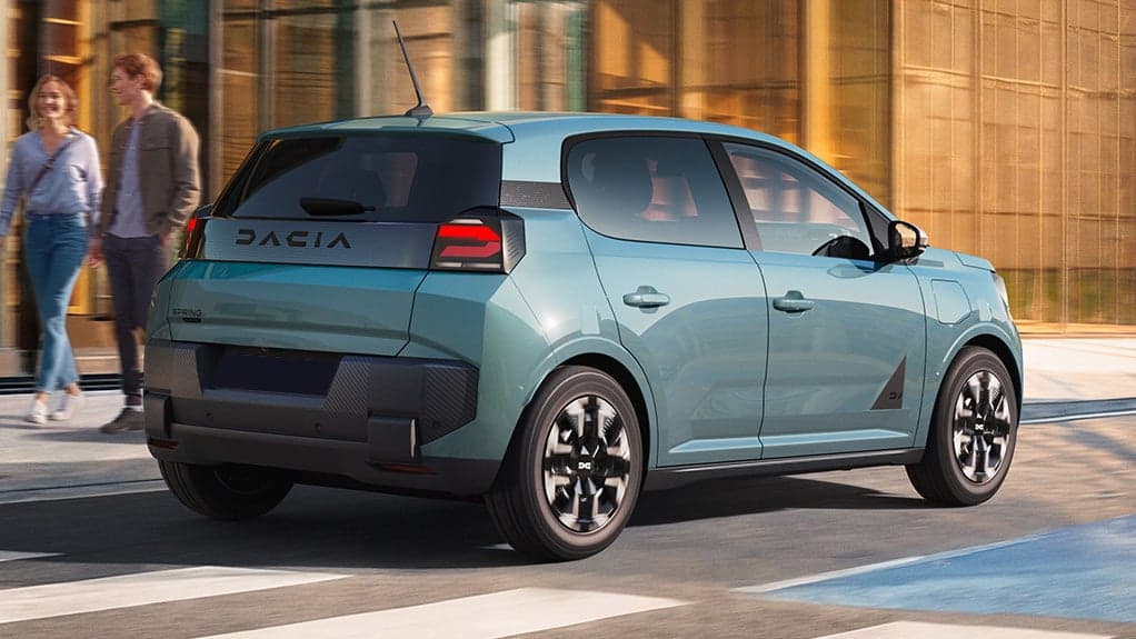 New 2026 Dacia Spring rear