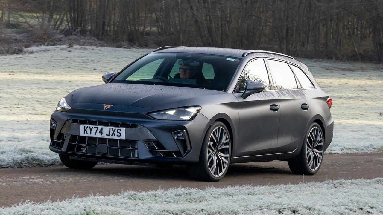 Cupra Leon Estate in grey