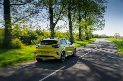ford puma gen e rear driving