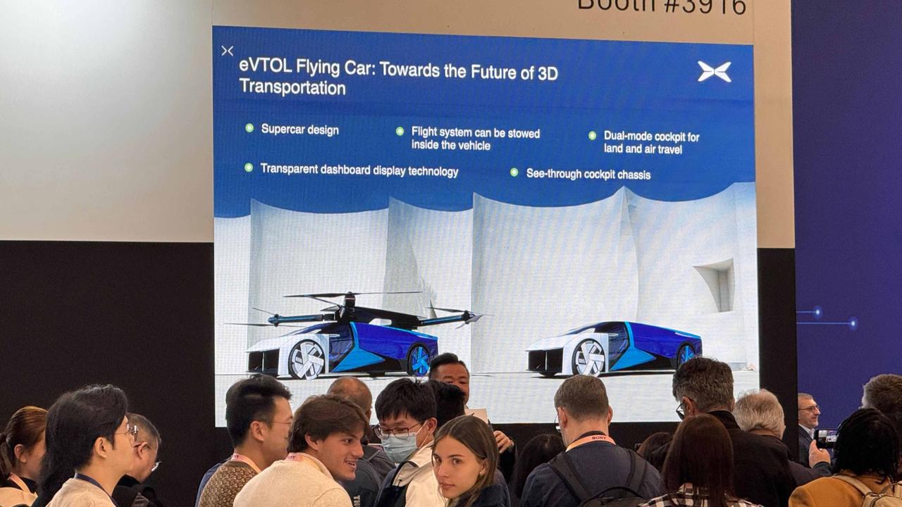 XPeng AeroHT eVTOL vehicle presentation