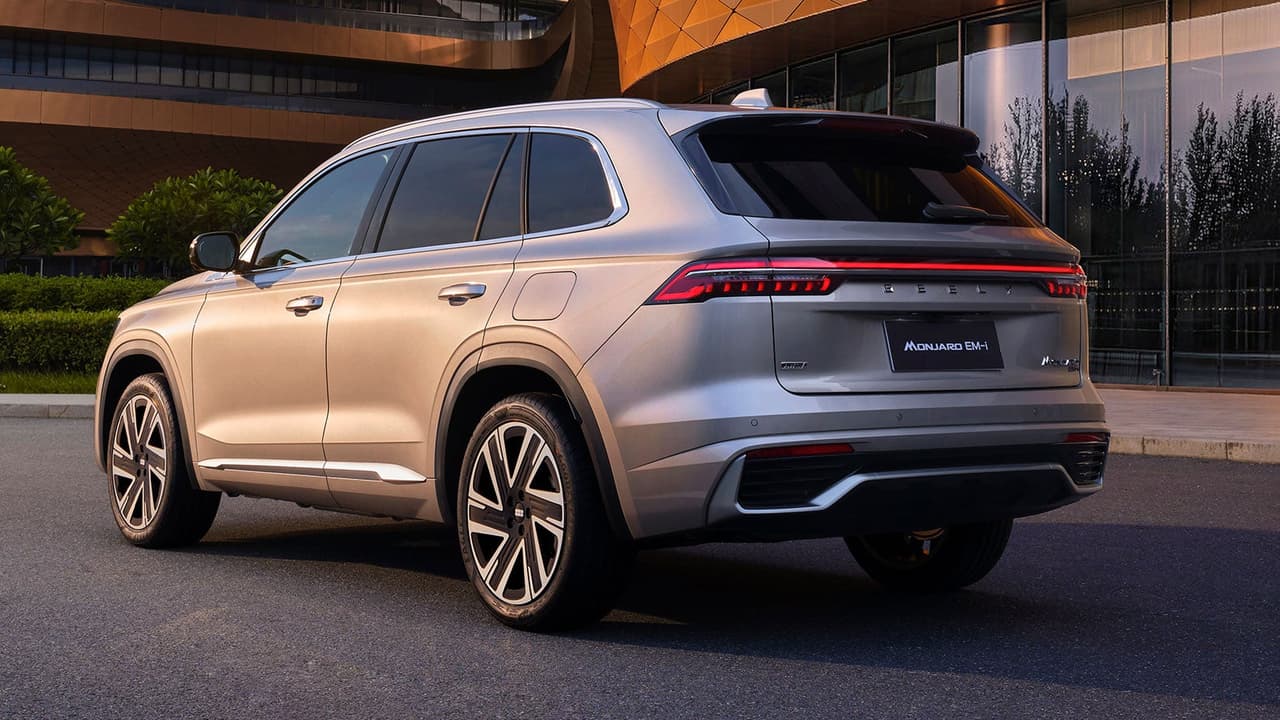 Geely Monjaro rear