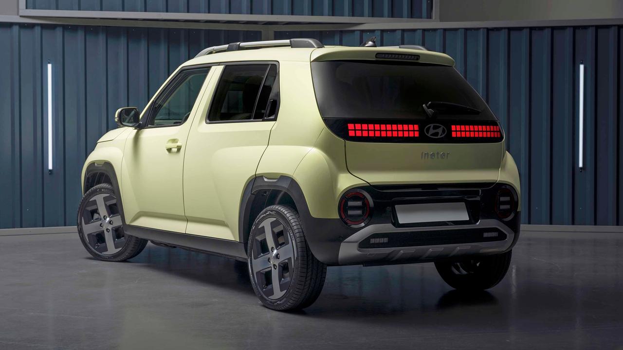 Hyundai Inster rear view