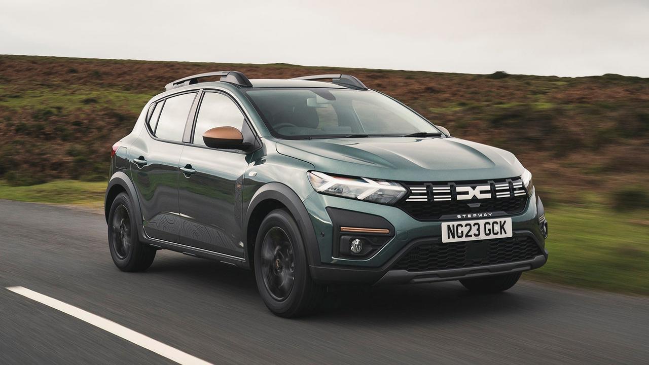 Dacia Sandero Stepway in green