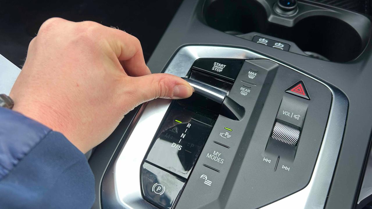 BMW 1 Series gear selector