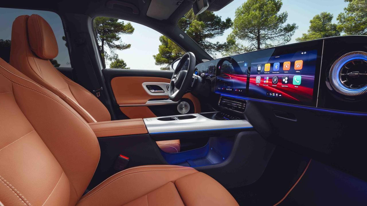 New Mercedes GLB interior wide view