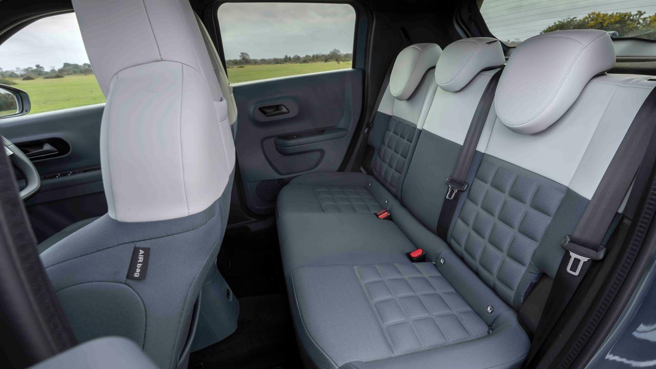 Fiat Grande Panda rear seats