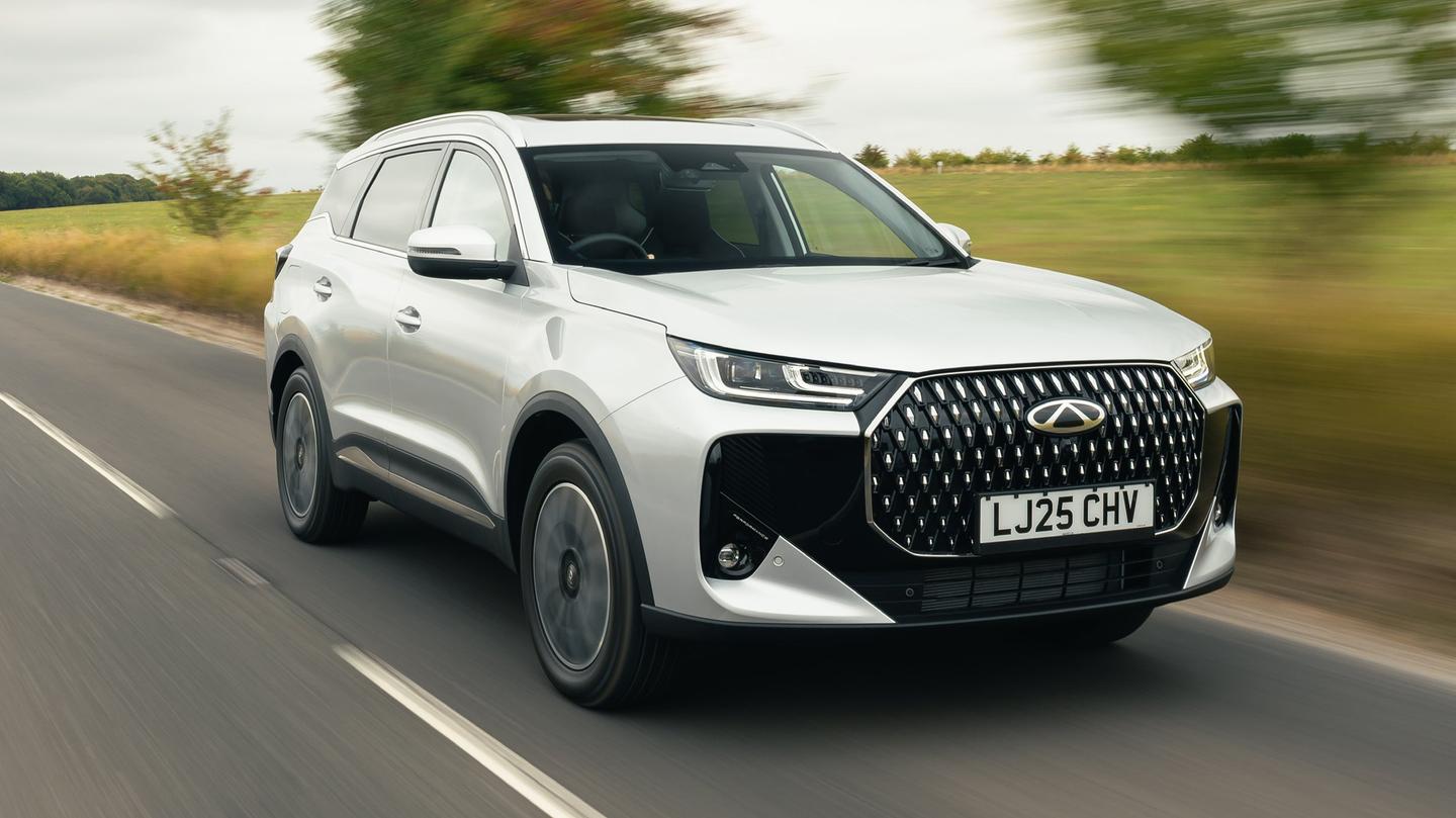 Chery Tiggo 7 driving