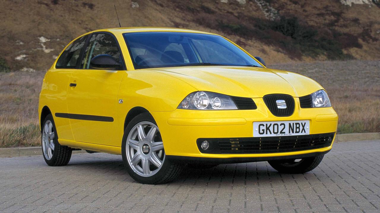 2002 SEAT Ibiza in yellow
