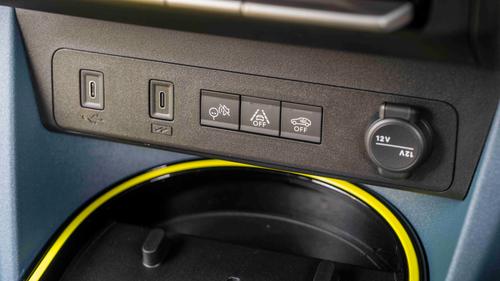 Fiat Grande Panda buttons