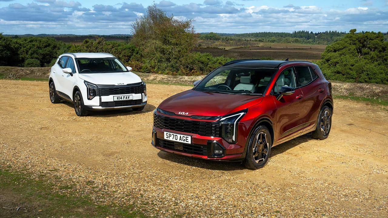 Kia Sportage facelift models