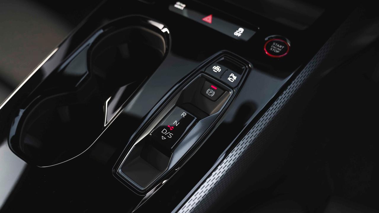 New Audi A5 centre console