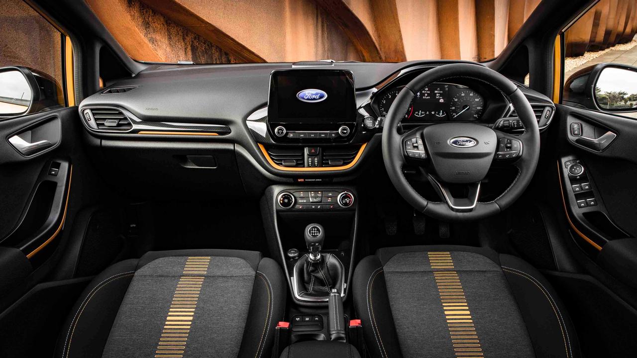 Ford Fiesta Active interior