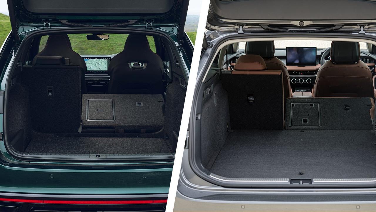 Skoda Octavia vs Superb boot