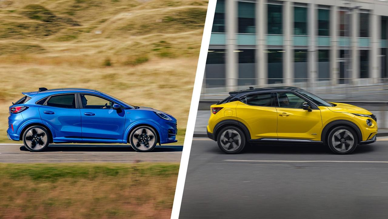 Ford Puma vs Nissan Juke – side