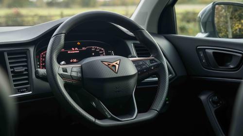 Cupra Ateca steering wheel