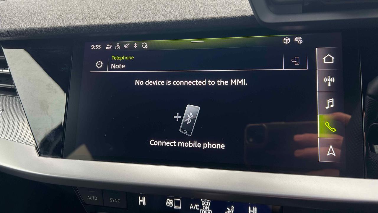 Audi A3 owner guide – phone connection