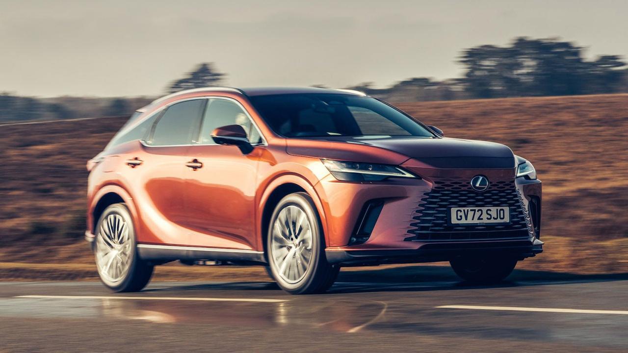 Lexus RX in copper