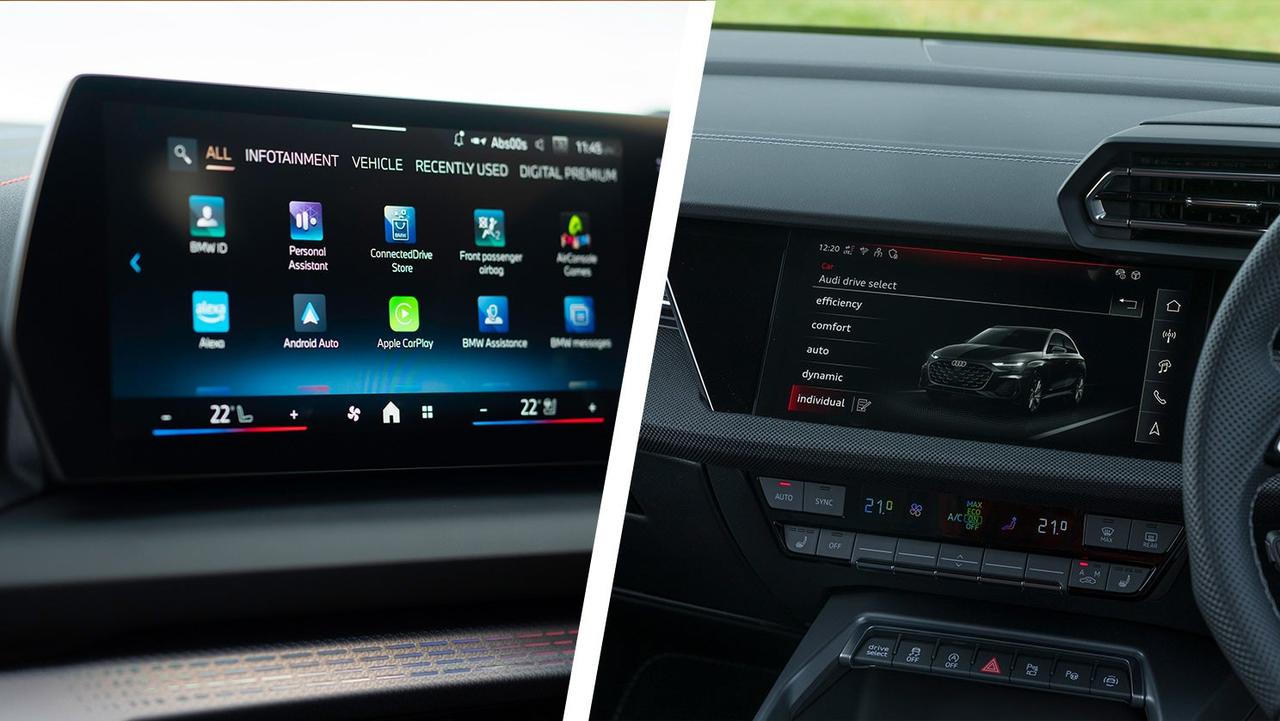 BMW 1 Series vs Audi A3 infotainment