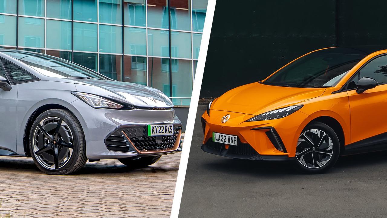 Cupra Born vs MG4 front