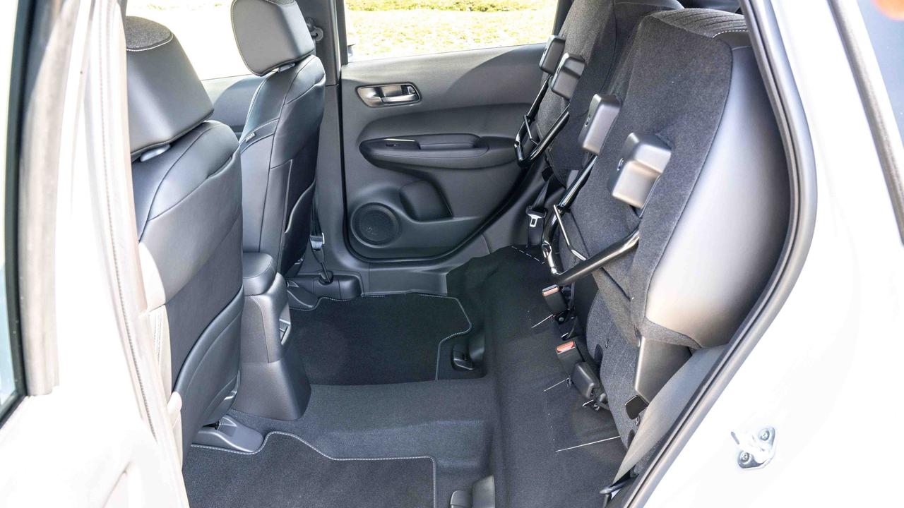Honda Magic Seats in the Jazz
