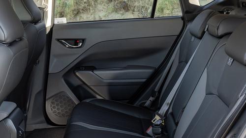 Review – Subaru Crosstrek – rear seats