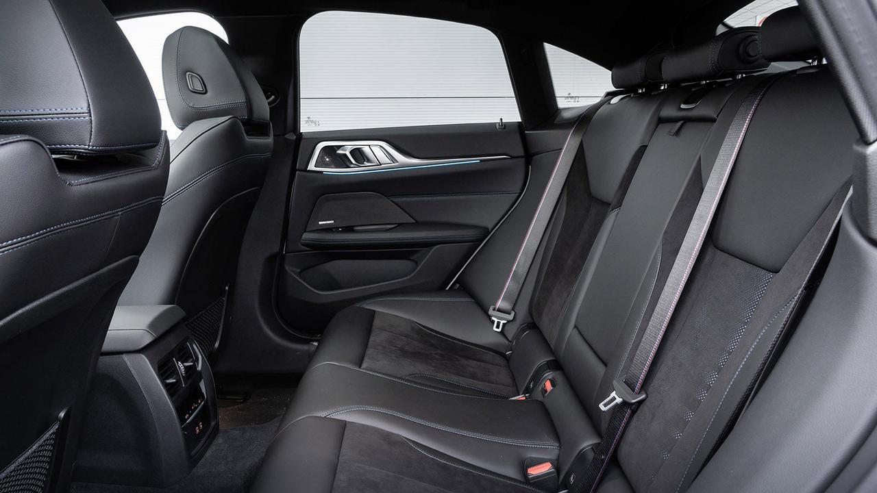 BMW i4 review rear seats