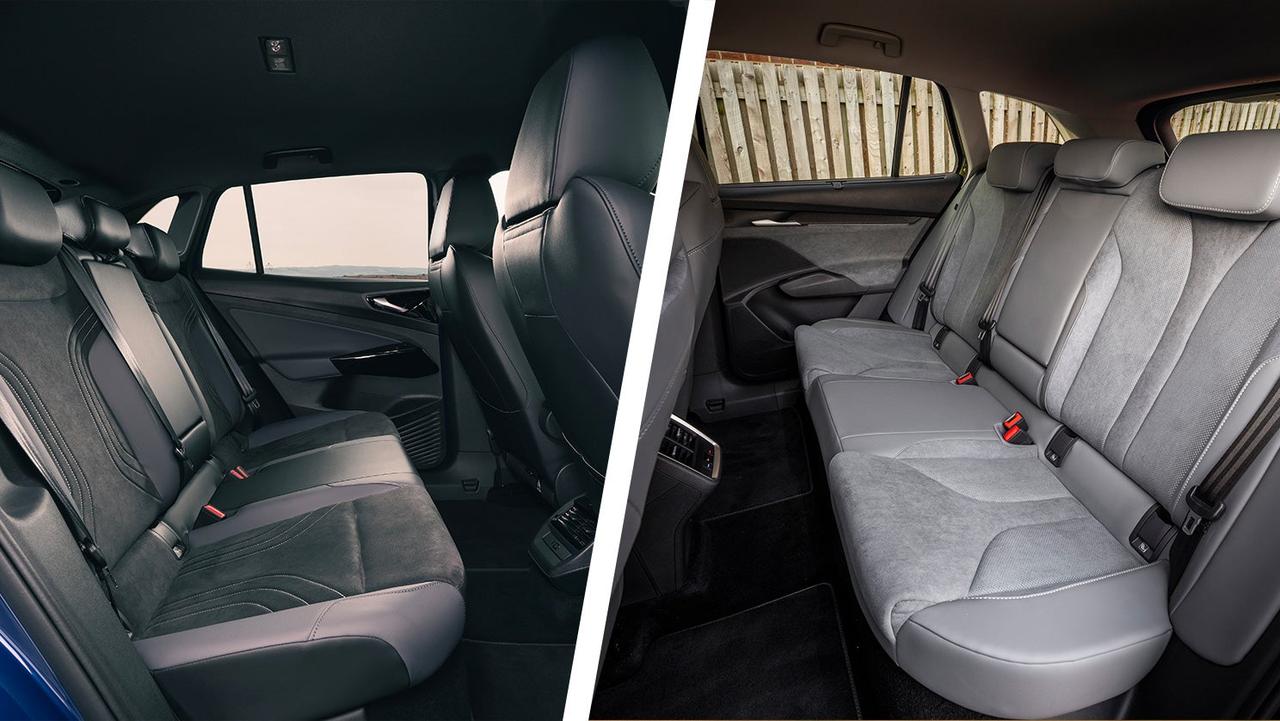 VW ID.4 vs Skoda Enyaq rear seats
