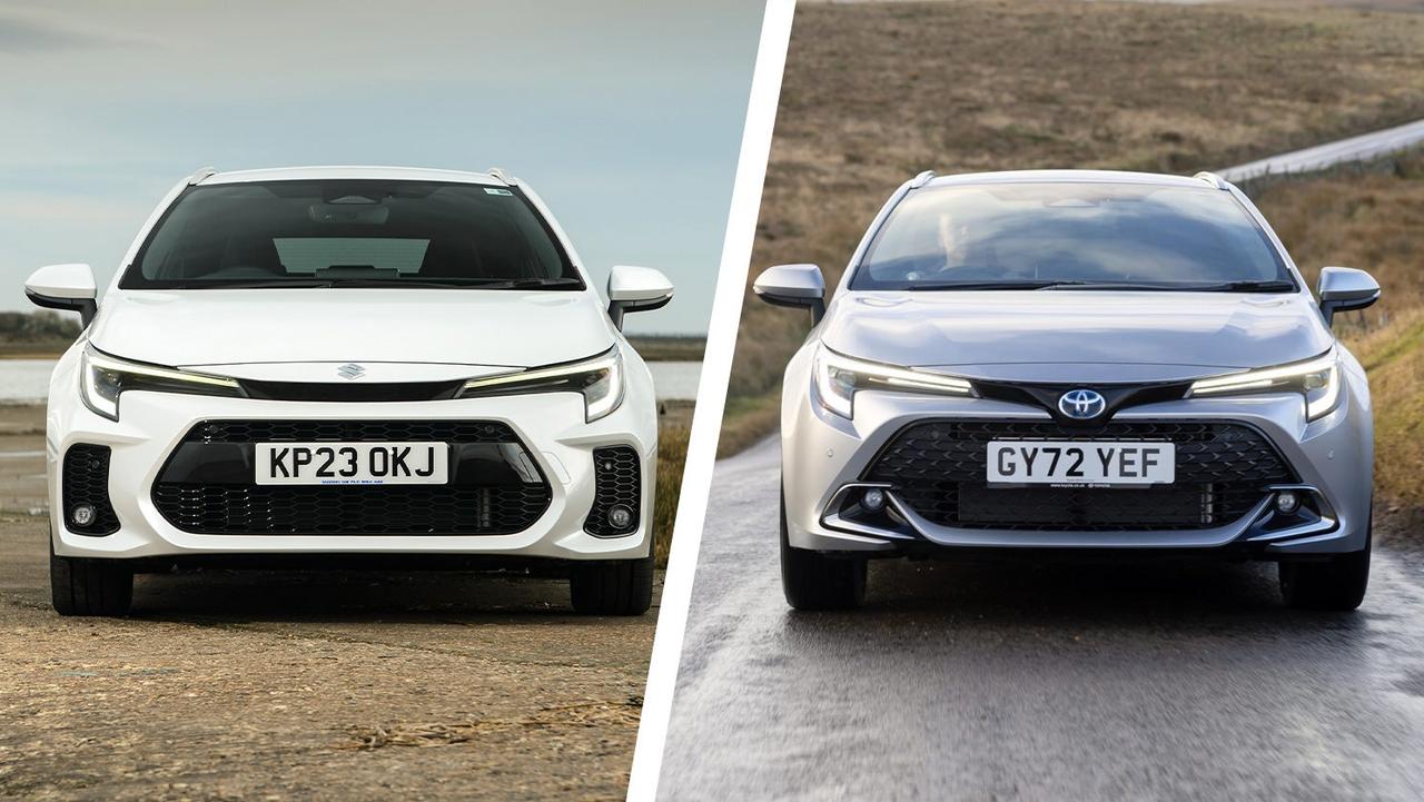 Suzuki Swace vs Toyota Corolla front