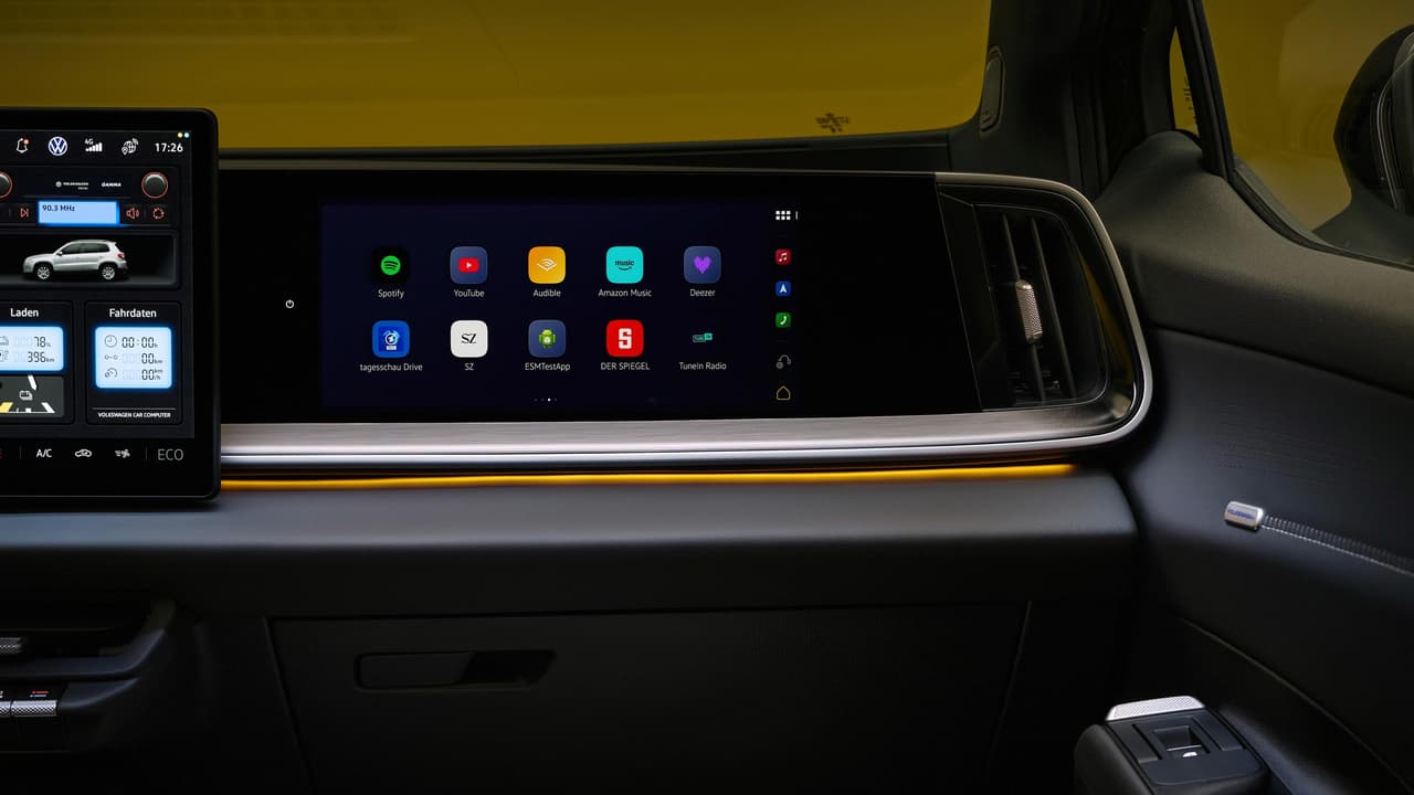 Volkswagen ID. Tiguan reveal passenger screen
